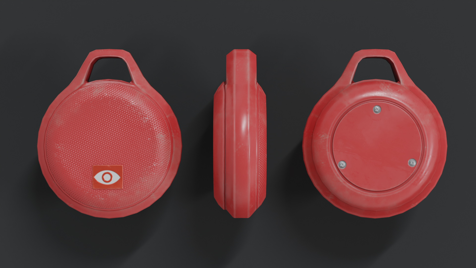 Red Handheld Speaker preview image 2